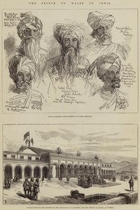 De Prins van Wales in India